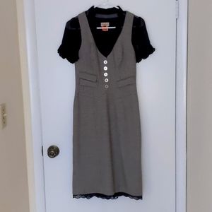 Karen Millen Houndstooth Dress